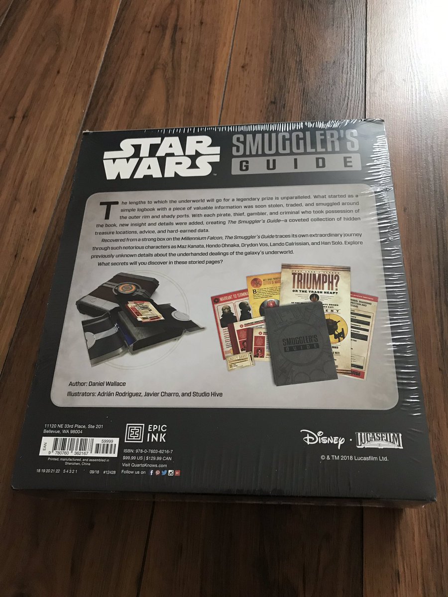 Plo_Kool's tweet photo. Thanks @amazon ! This beauty arrived a week ahead of schedule. Outstanding work again by @danwall88. #starwars #books #starwarsbooks #danwallace #smugglersguide #talesfromtheunderworld https://t.co/mPJkPdVdOp