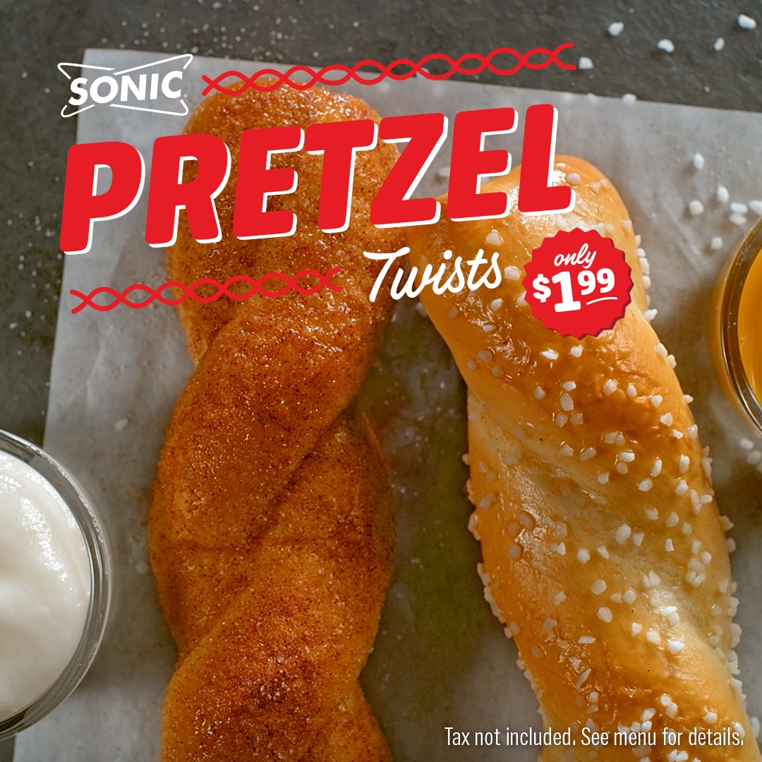 Sonic DriveIn on Twitter "We don’t know what’s better. The cinnamon