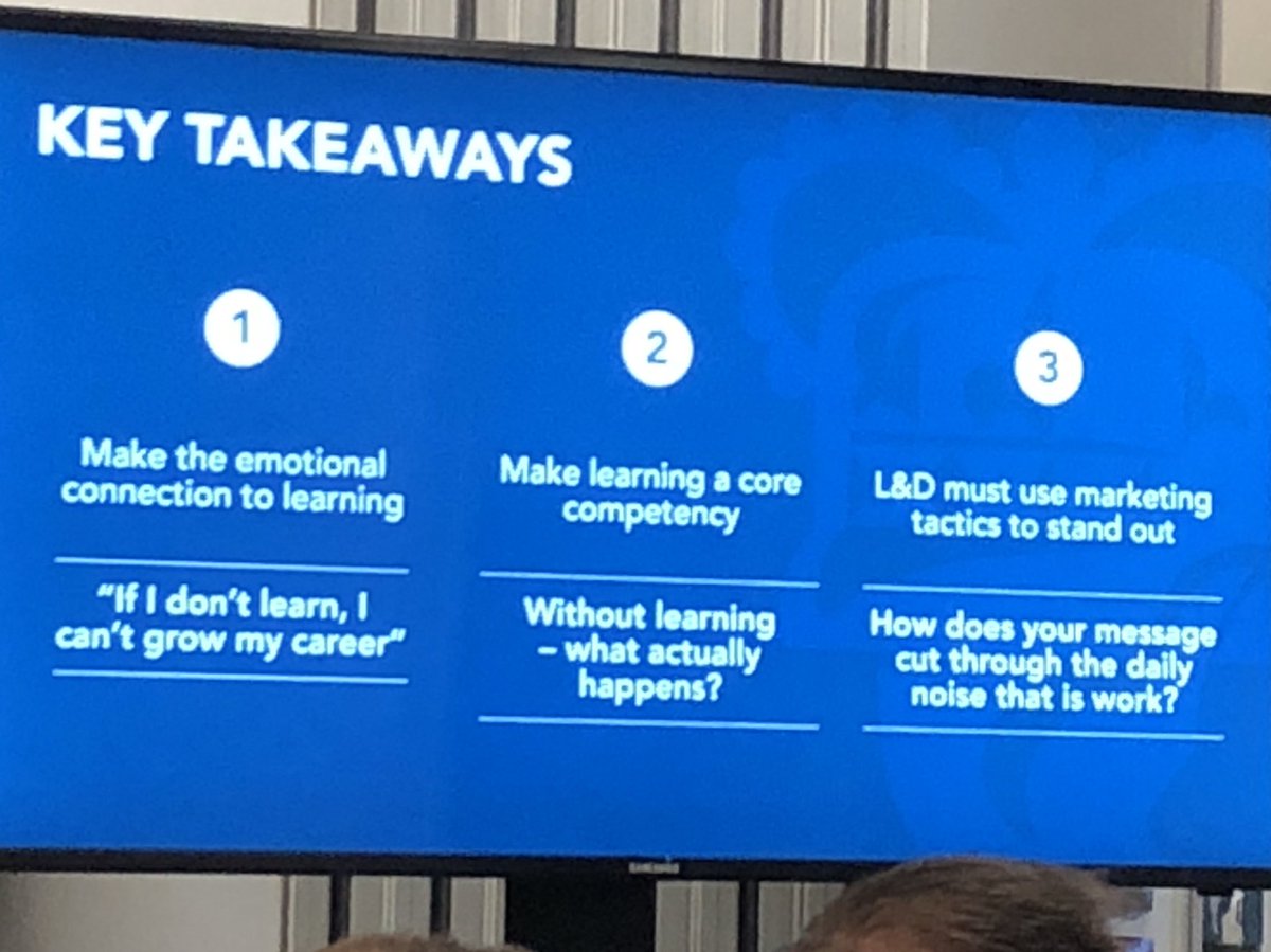 Some interesting takeaways on how to support an organisation through learning and how to align learning to people and the organisation.  <a href="/GoodPractice/">Good Data Practice</a>