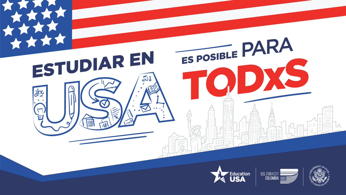 ¡Estudiar en #USA es posible para todxs! Repasa aquí goo.gl/L4QGmA  la inauguración de la exposición de <a href="/EducationUSACol/">EdUSAColombia</a> en el Parque Bicentenario en #Bogotá. La exposición estará disponible durante todo el mes de noviembre, ¡No te la pierdas!  #IEW2018