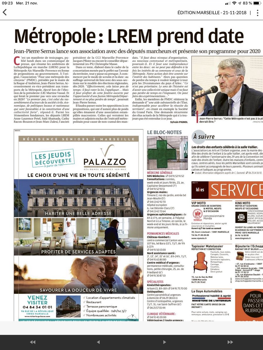 Du neuf pour les #entrepreneurs de#AMPmetropole de l espoir aussi de vrais projets Changeons de politiques ,place aux projets
Bravo <a href="/jpserrus/">Jean-Pierre Serrus</a> ,je t accompagne dans cette ambition dune métropole au profit de tous les citoyens Rejoignez nous