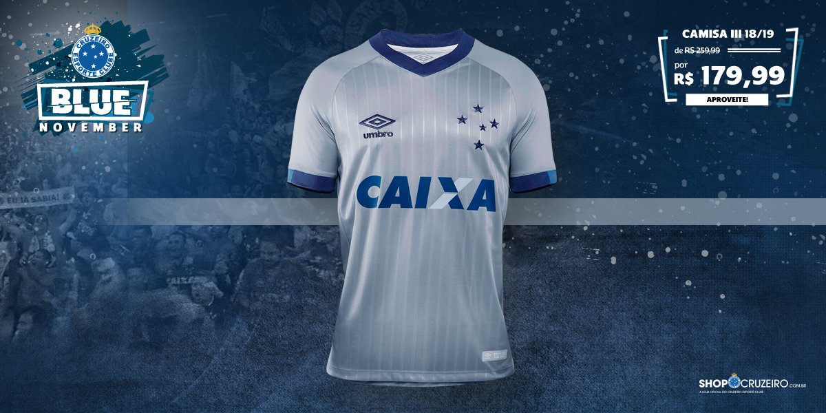 cruzeiro uniforme 2018