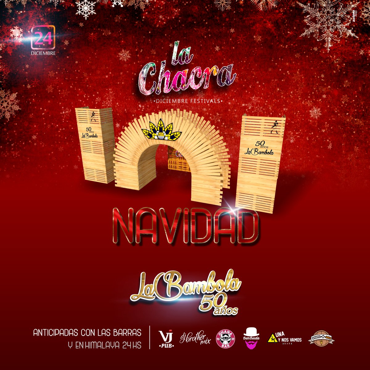 Vj_Pub's tweet photo. Se viene tres fiestas con una mega producción "de otro planeta"
en diciembre las fiestas se viven en.. La Chacra!
Anticipadas en VJ 24 hs. https://t.co/52pMuBI7Jt
