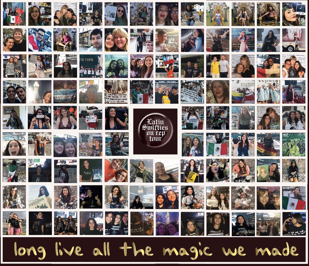 latinslovertour's tweet image. More than 100 Latin Swifties from all over the continent flew to the reputation tour. It was such an incredible experience to live together 🙌🏻

Thank you all for being part of this family. Thank you Tay for everything. Can’t wait to see you on our next chapter! @taylornation13 ❤️