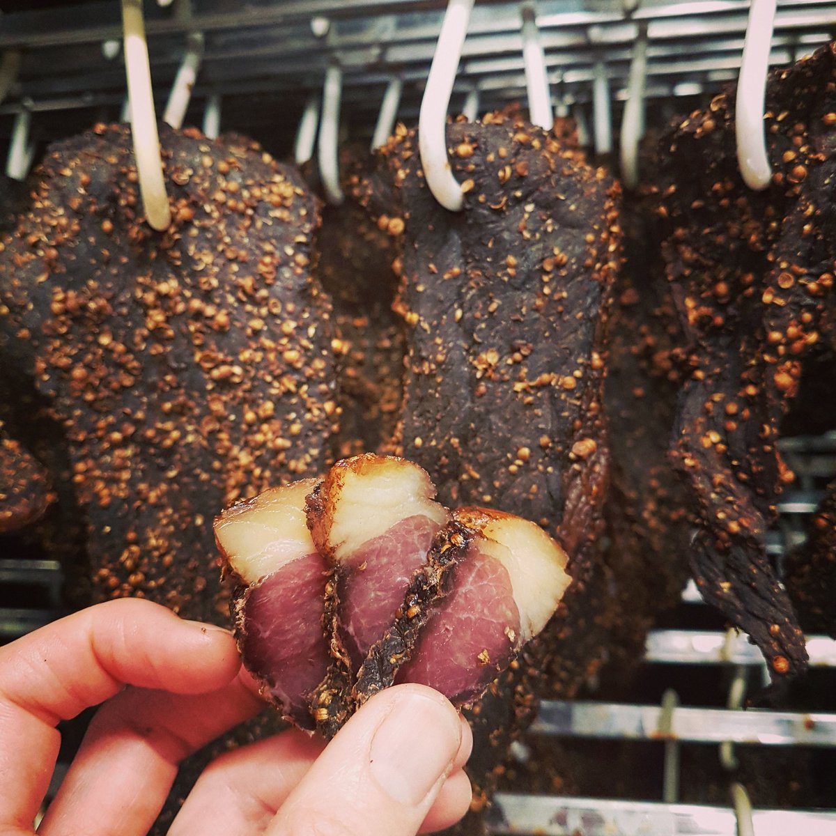 Fresh batch of Biltong just out the drier!!! #grassfed #handmade #biltong #qulitybiltong