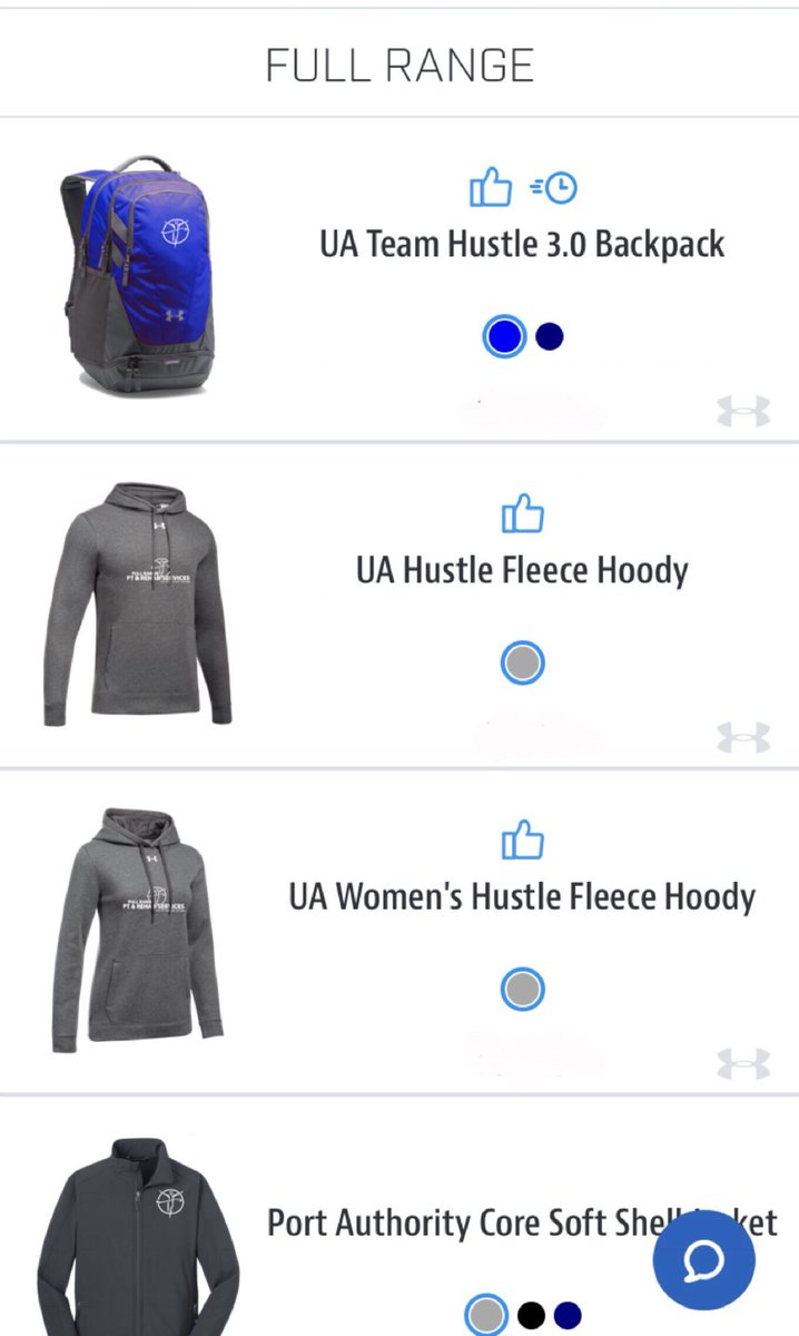 brands like under armour