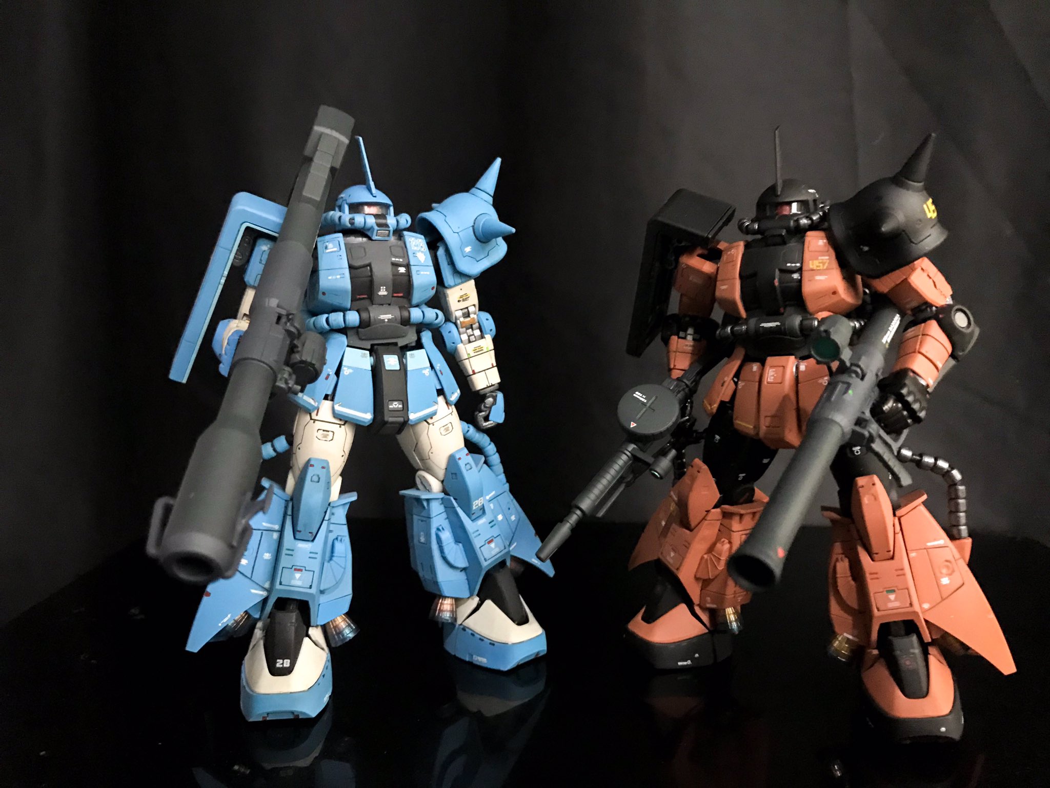 9899Y 未使用 安直 ガンダム MS-06R-2 ジオノグラフィ R-2型
