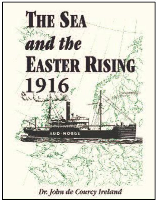 “The Sea and the Easter Rising 1916”
Very interesting detail from John de Courcy Ireland, published by the Maritime Institute of Ireland 1966.
Scarce as 1st edition, but reprinted since.
#MaritimeArchives #ExploreYourArchive #EYA2018 #CuardaighDoChartlann #IrishArchives #Archives