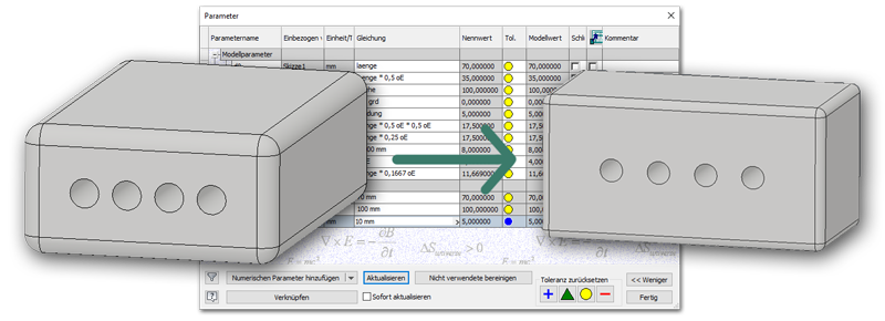 GraitecDEMFG's tweet photo. Eine besondere Qualität des #Inventors von #Autodesk ist das parametrische Konstruieren. Doch was bedeutet das eigentlich? 

Unsere Fertigungsexperten zeigen Ihnen, wie Sie #Parameter verwenden, um dynamisch anpassbare #Bauteile zu konstruieren: https://t.co/yGItdFYHGu https://t.co/mjaEiqmSro