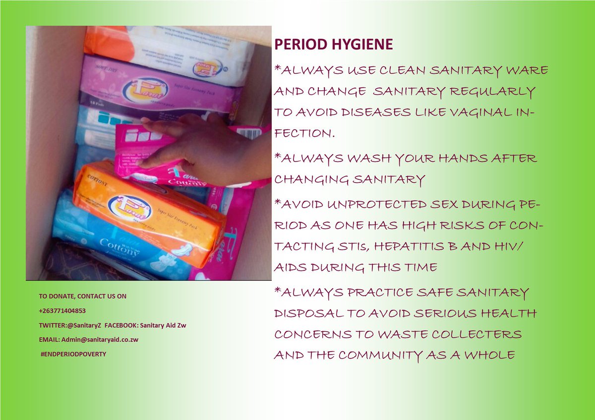 Some do afford to buy sanitary but have little knowledge about period  hygiene. We all have a role to play,  Let's Spread the message.
 #PeriodHygiene
 #EndPeriodPoverty
