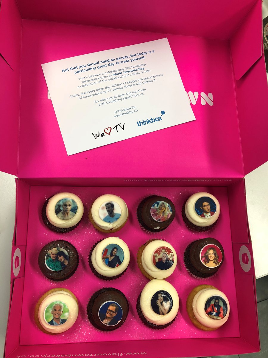 the7stars's tweet photo. A little treat to help us celebrate #WorldTelevisionDay Thank you @Thinkboxtv #WeLoveTVToo https://t.co/3WNc9BQX2h