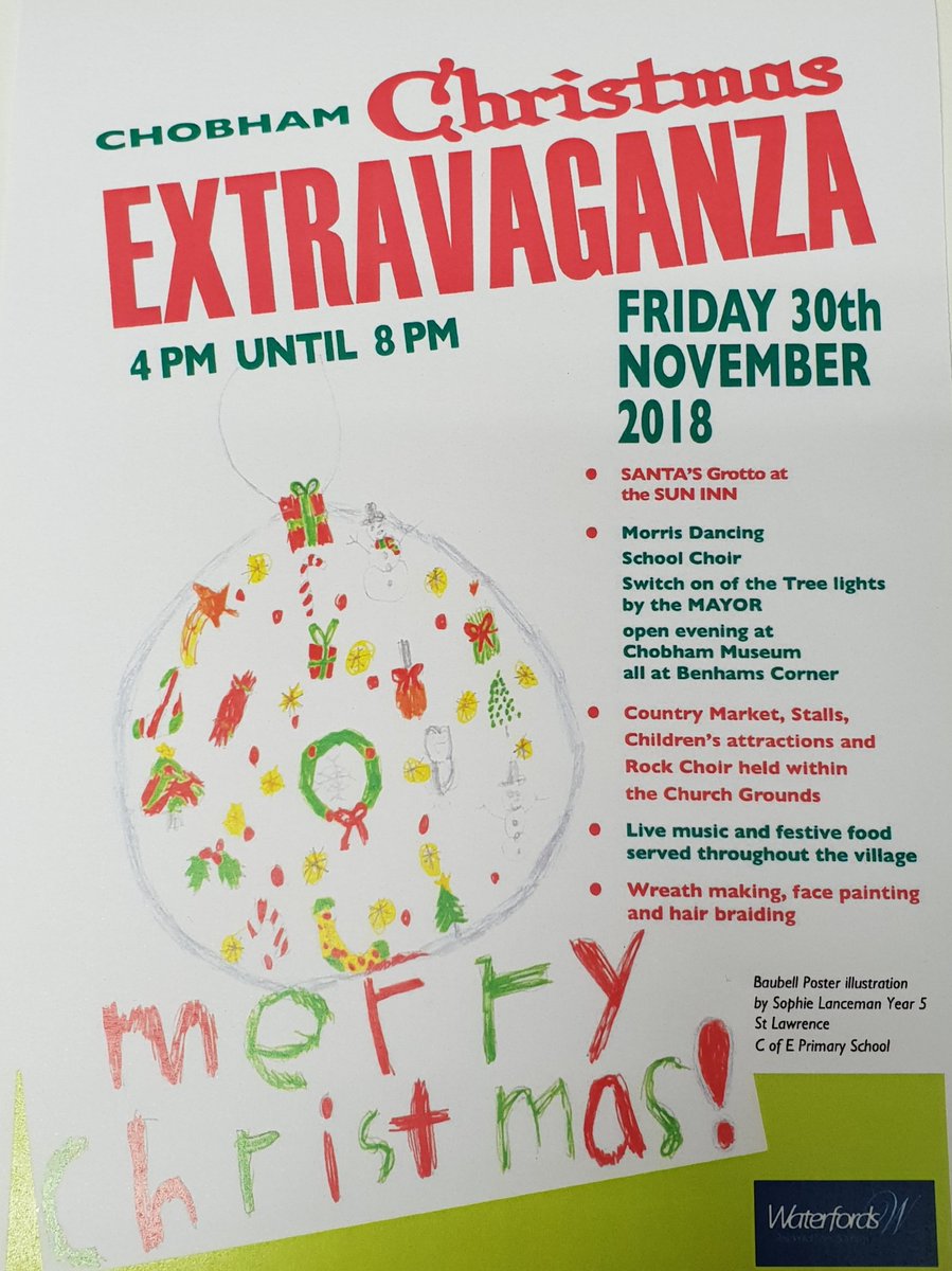 SI_Chobham's tweet photo. Join us for the Chobham Christmas Extravaganza November 30th 4 - 8pm.
Meet father christmas in our Santa's Grotto🎅
Enjoy a selection of hot food from our BBQ🍗
Stay refreshed with our pop up bar.🍺

@ChobhamRider @ChobhamTravel @White_Brasserie @BrilliantBikes @BrayWealth https://t.co/daXAXG0iXO