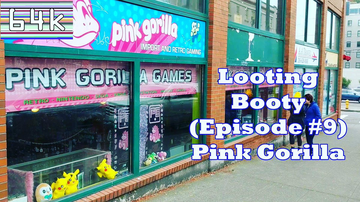 bastichb64k's tweet image. Here&apos;s my latest episode where I go check out one of the &quot;Pink Gorilla&quot; retro game stores in Seattle + a host of other cool things 😃👍👍

youtu.be/utNIMPuurVs

#pinkgorilla #bastichb64k #RETROGAMING #RetroGameSearch #importgaming #SmallYouTuberArmy #vlog