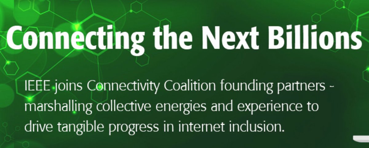 Learn more about how the newly formed Connectivity Coalition accelerates #internetinclusion for the betterment of humanity bit.ly/2A6ZEQd