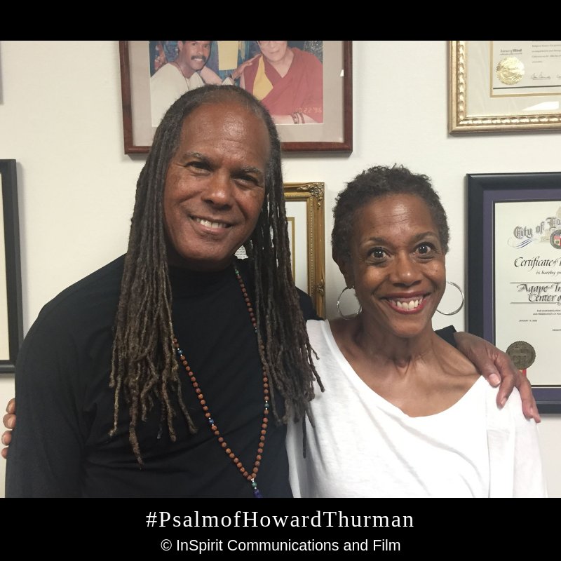 hthurmanfilm's tweet photo. Arleigh visits with @drmichaelbb, Thurman Devotee and Founder and Spiritual Director of @AgapeISC, Beverly Hills, CA.
#HowardThurman #PsalmofHowardThurman #AgapeISC https://t.co/1P5LhVxasL