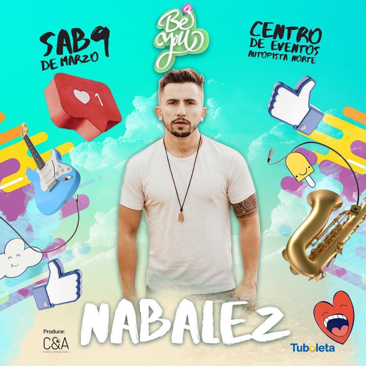 CEautonorte's tweet photo. Para arreglar corazones?💔🛠 @nabalez es el correcto en el #BeYouFest2019 en #CEautonorte https://t.co/8IdDdaTw58