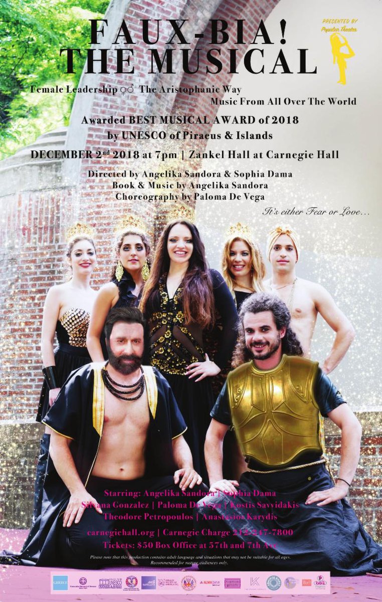 Save The Date: Faith Hope Consolo To Make a Guest Appearance at Faux-Bia! The Musical Pre... conta.cc/2DNV1il