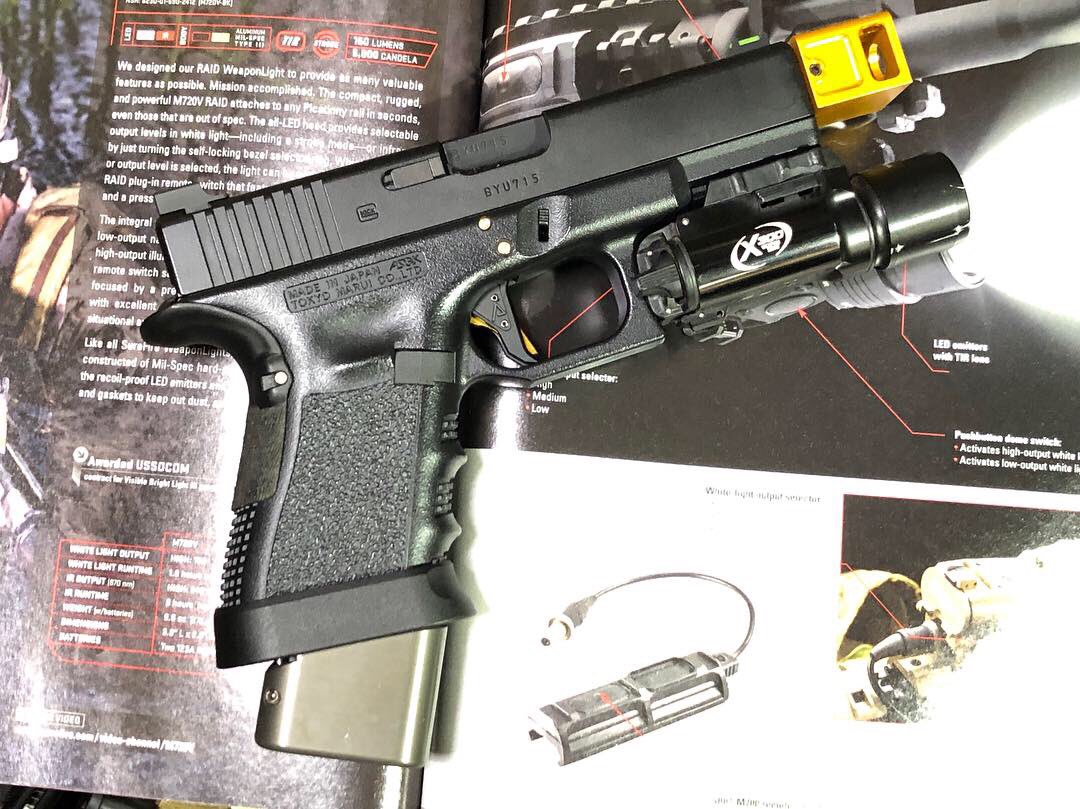 Tacmartあふりか屋 東京マルイ グロック19トリガー交換 Rwaエージェンシータイプが以前kj19に付けた際に感触が良かったので選んだが マルイ グロック19にはポン付け出来なかった 結構大変