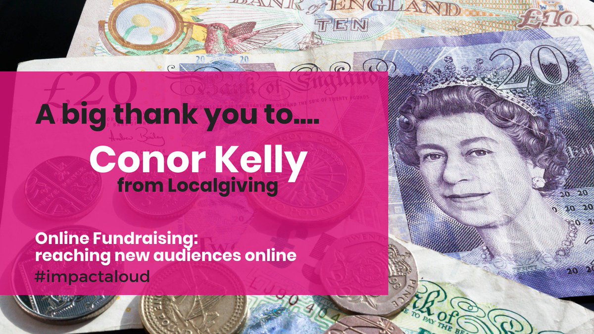 SuperhighwaysUK's tweet photo. 👏A big thank you to @ldnconor93 from @Localgiving for delivering a fab masterclass on reaching new audiences online for improved fundraising at our #impactaloud conference on Monday. Hopefully lots of #smallbutvital charities will be raising funds with #GrowYourTenner 💗 https://t.co/YlS7OZjTgq