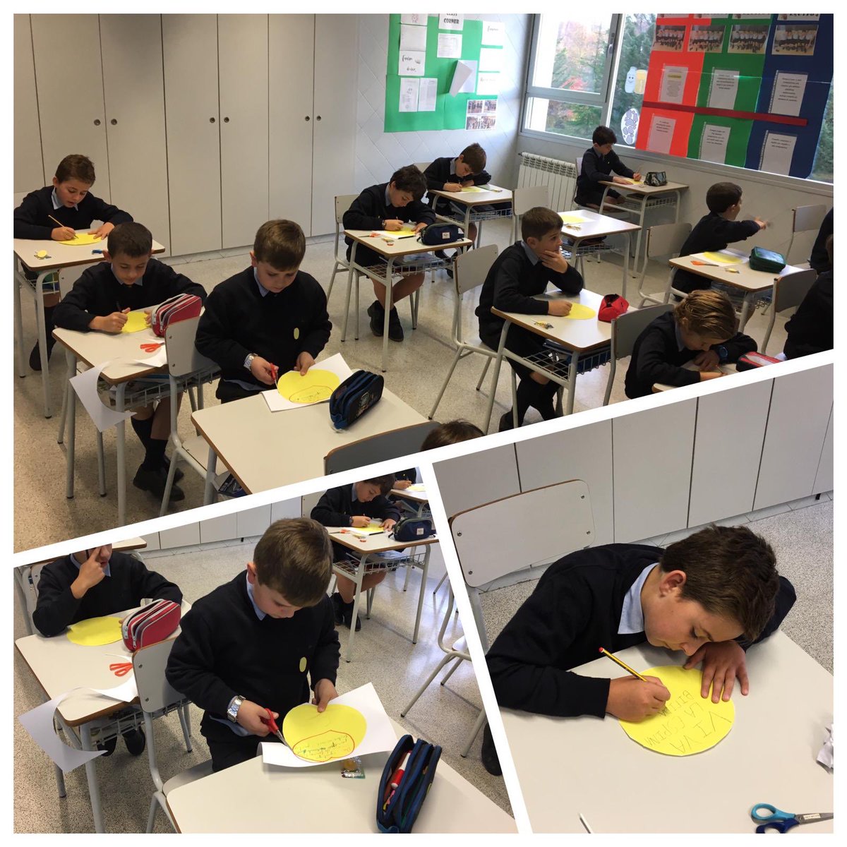 MiravallesRedin's tweet photo. DÍA MUNDIAL DE LA ESPINA BÍFIDA. Hoy José, alumno de 4° de primaria, ha explicado a sus compañeros como es vivir con espina bífida. ¡Gran ejemplo de superación para todos! ¡Gracias José!
#puntoAmarilloEB #anpheb https://t.co/69vJELZ5vt