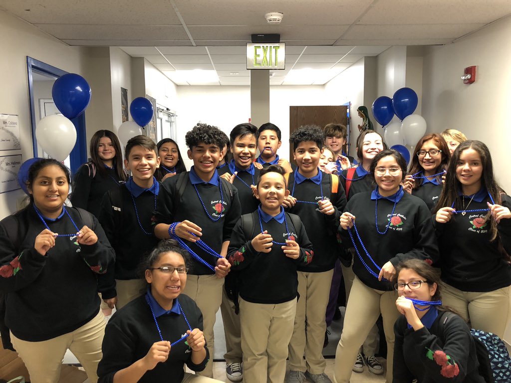 Today, we are thankful for the hard work and dedication of our students, staff, and families. We are proud to announce that CCS earned a school letter grade of B this year! This is a significant improvement over previous years. #excel #persist