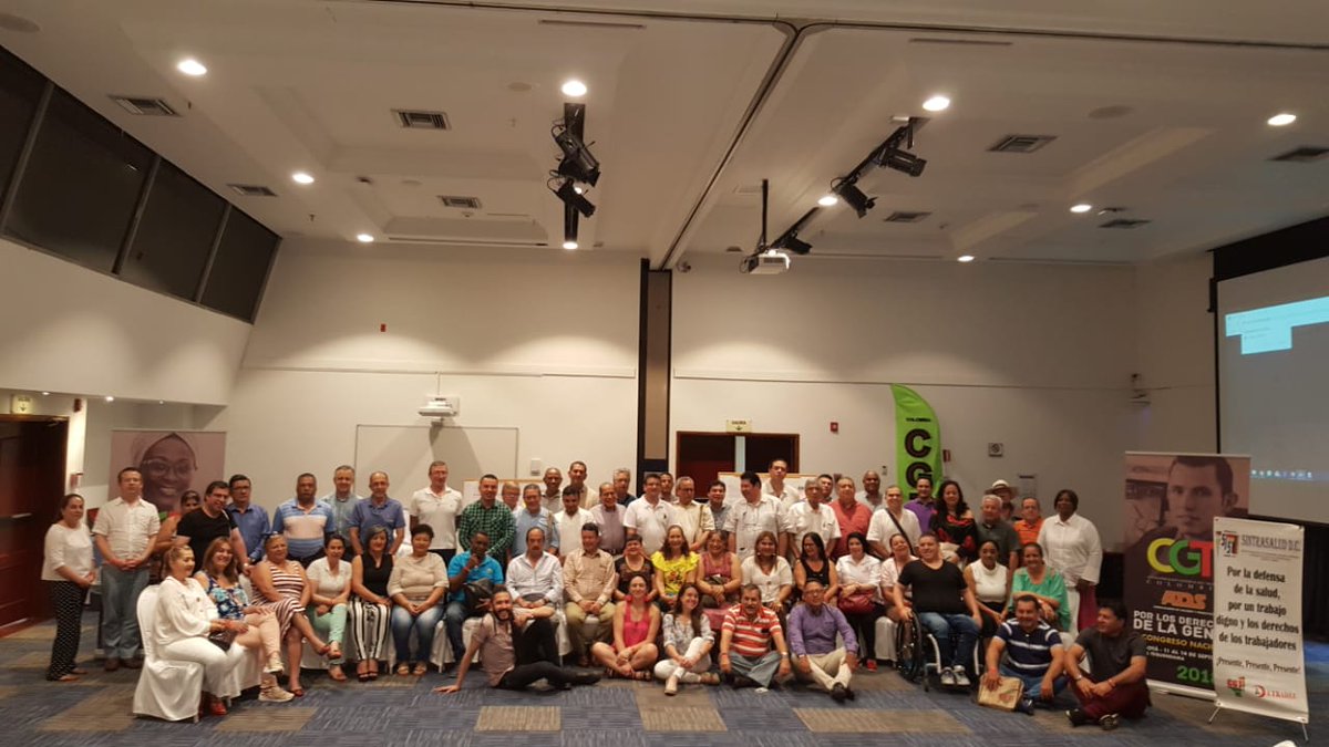CGTCol's tweet photo. Somos un sindicato y algo más...
#PorLosDerechosDeLaGente https://t.co/hPPBx4YNJh