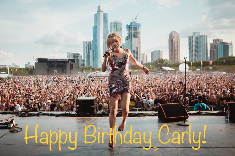 Happy Birthday, Carly Rae Jepsen! 