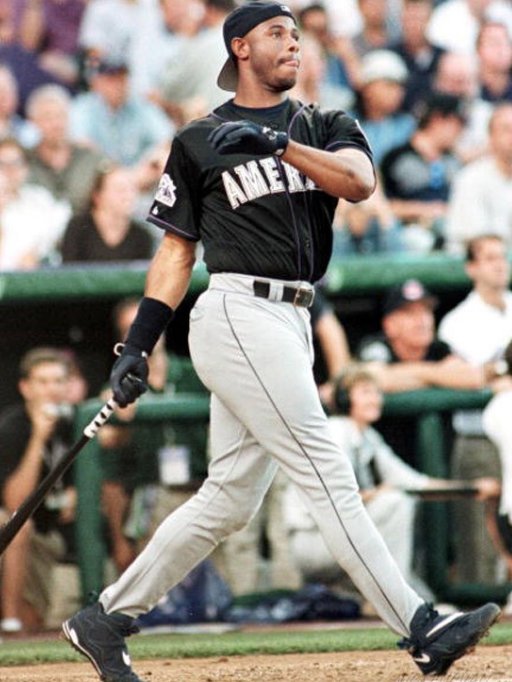 Happy Birthday to \The Kid\ Ken Griffey Jr., who is 49 years young today! I dare you to name a sweeter swing! 