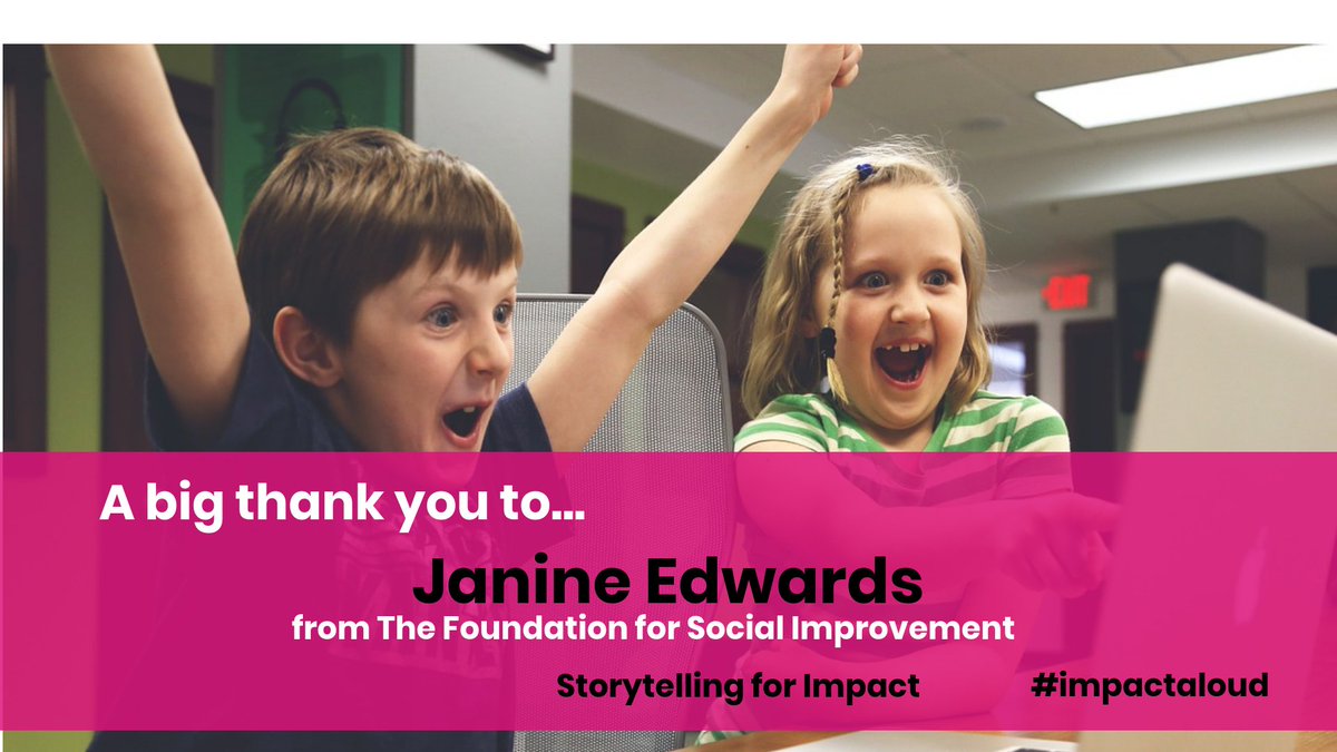 SuperhighwaysUK's tweet photo. 👏A big thank you to the fantastic @JanineEEdwards from @TheFSI for delivering a Storytelling for Impact masterclass at our small charity digital skills conference #impactaloud 😊🌟 https://t.co/ZcfkLXU33A