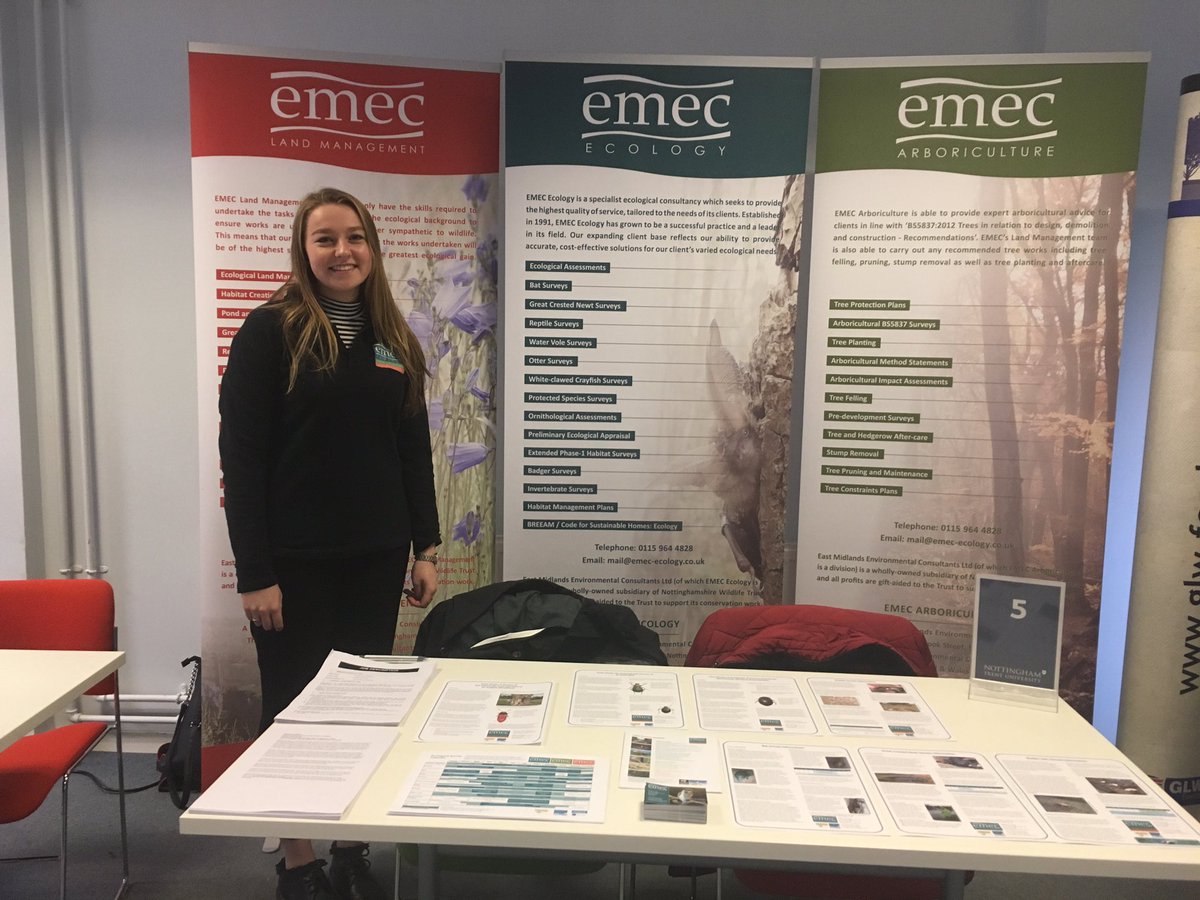 EMECEcology's tweet photo. Had a great day at Brackenhurst #NTUfair. If you didn’t manage to catch us but are a student interested in our placement year, check out https://t.co/YsZFptIEwT @NTUYouFirstBrac @NTUYouFirst https://t.co/dPhQAVEBtW