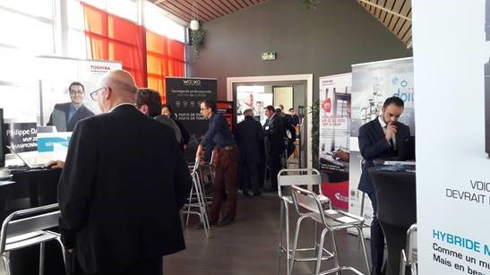 ToshibaTFIS's tweet image. [#ROADSHOW LES RENCONTRES #TOSHIBA RÉGION GRAND OUEST] 🚗   

Retour en images sur la journée portes ouvertes qui s&apos;est déroulée la semaine dernière à Evreux ! 📸

#Multifonctions #TransfoNum