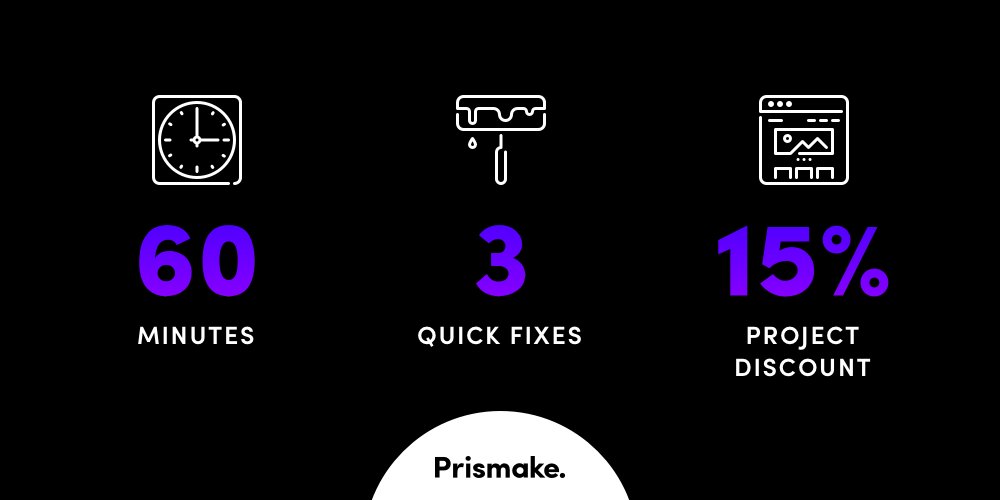 prismakelab's tweet photo. What could you have done in 60 minutes to make your product better🤔?
If you think - not that much... you may be wrong. During #DesignConsulting you would get:
📍a design audit,
📍3 UI/UX fixes for your product,
📍15% discount for the first sprint.
Check: https://t.co/sWO2yFfiSa https://t.co/RZ8SzNCrFf