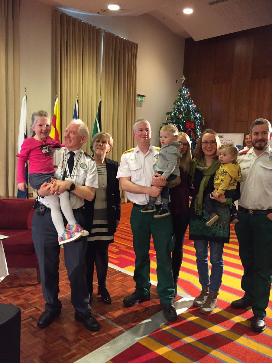 A special recognition to <a href="/lawrence_kenna/">Lawrence Kenna</a> and his wonderful supportive family. Thank you Lawrence for a wonderful contribution to <a href="/AmbulanceNAS/">National Ambulance Service 🇮🇪🚑</a> throughout the years and many more to come. #ambulancefamily #NASCONF18