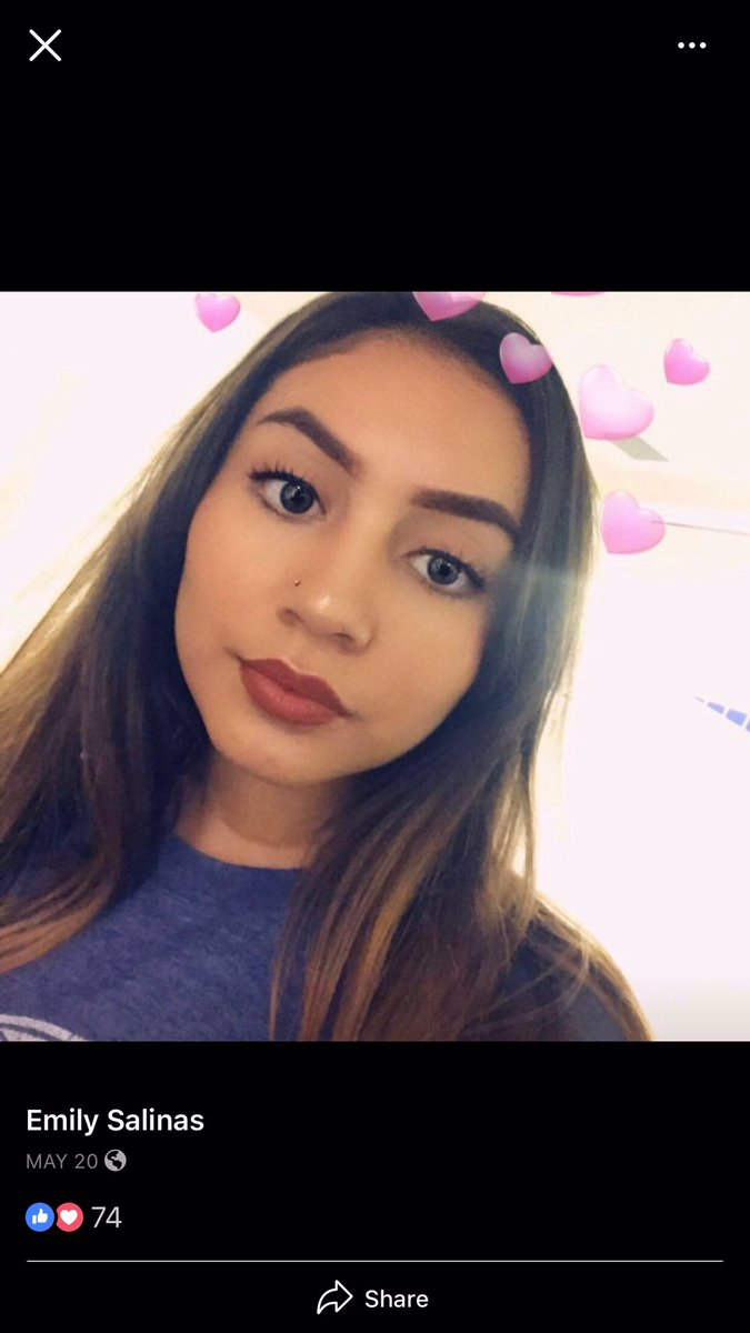 LewisVillines's tweet image. RHS student, Emily Salinas, has been reported as missing. If anyone has any information about Emily, please contact the Lowell (479-659-8888) or Rogers Police Departments (479-621-1172).  Please RT! Your help is appreciated!