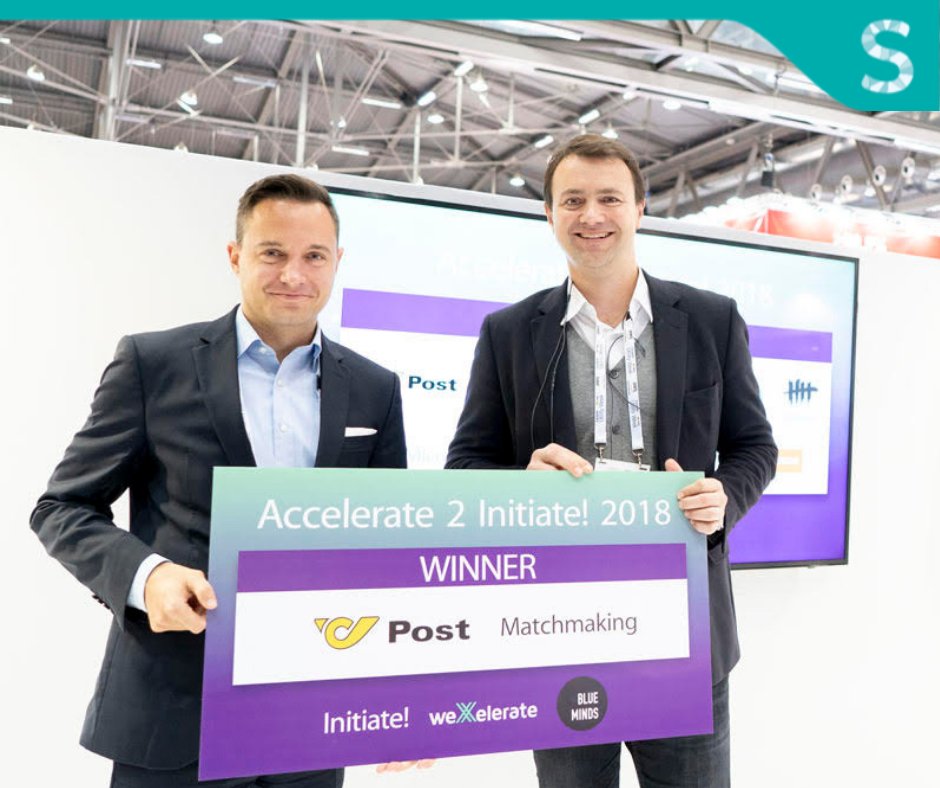 Wir haben gewonnen! Auf der European Utility Week 2018 in Wien, wurde unserem CEO Felix Grolman (rechts auf dem Foto), der "Accelerate 2 Initiate! 2018” Preis überreicht.
Hier findest du weitere Infos zu Accelerate to Initiate! bit.ly/2QYCVNp