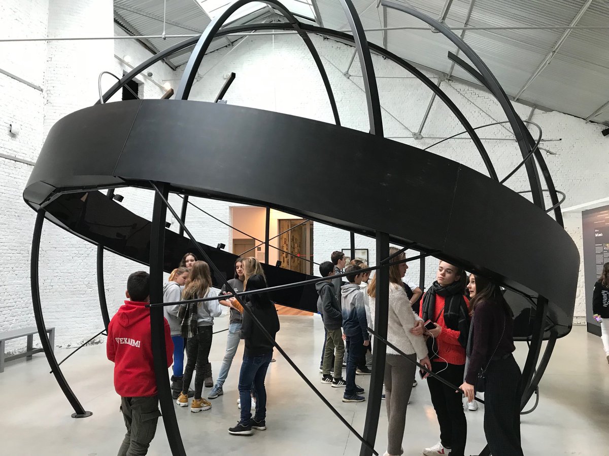 MsEmilySchafer's tweet photo. Exploring the historic and modern movement of people, goods, and ideas on the G7 trip to Antwerp. #mslearns ⁦@ISB_MS⁩ https://t.co/KR53WVQyUD