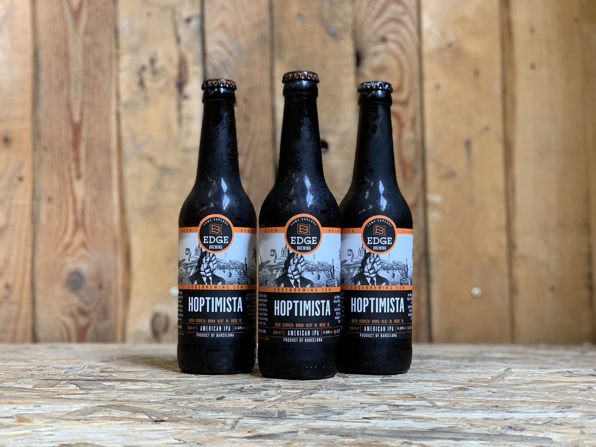 EdgeBrewing's tweet photo. Nuevo lote de #hoptimista (IPA, 6,6%) disponible desde ya. ¡Si os falta en vuestras neveras, hacednoslo saber!
🍻
A new batch of our classic beer, #hoptimista (IPA, 6,6%) available now. If you're missing this one in your fridge, let us know! https://t.co/hmMhgrkAoO