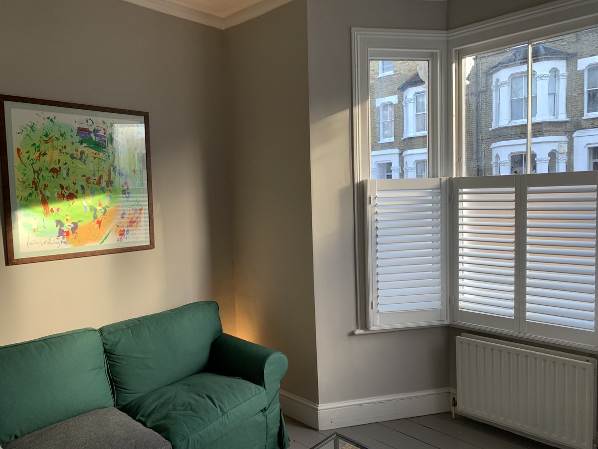 TotallyShutters's tweet photo. Another beautiful shutter installation - cafe-style shutters! Call us now on 0203 960 6963 to request your free no obligation quotation today. https://t.co/710K34wbWa