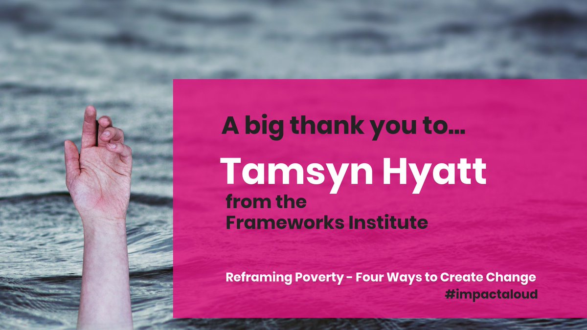 SuperhighwaysUK's tweet photo. 👏A big thank you to the amazing @tamsynhyatt from @FrameWorksInst for practical &amp; tactical suggestions of how to change hearts and minds when talking about poverty at our #impactaloud conference on Monday. Inspiring 🥰💗 https://t.co/HXVNdTBSdX