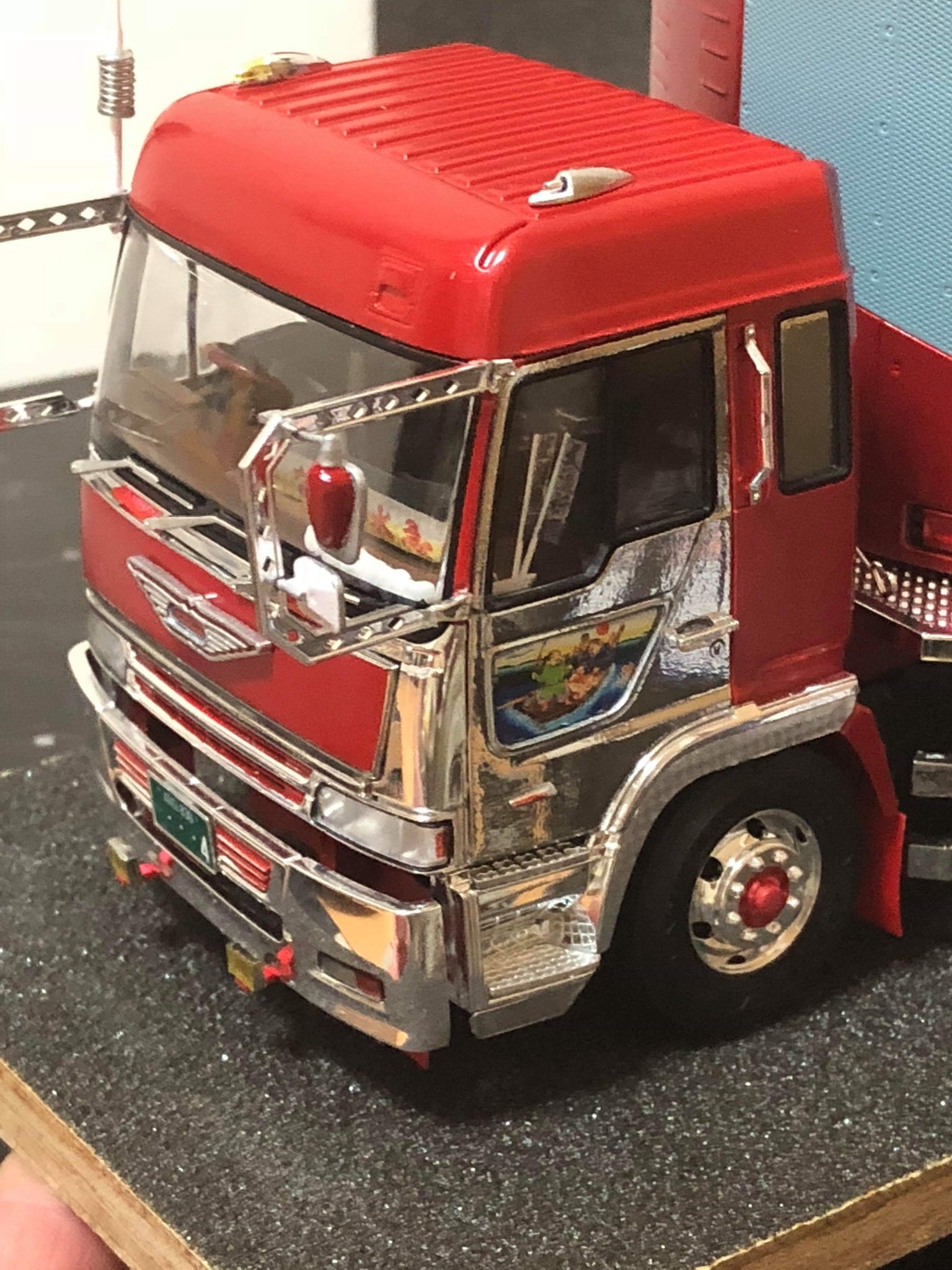 しゅう 車関係で知り合いの方が作成した 作品 かっこいいし リアル デコトラ デコトラプラモデル エサ屋 T Co Emsoxldphl Twitter