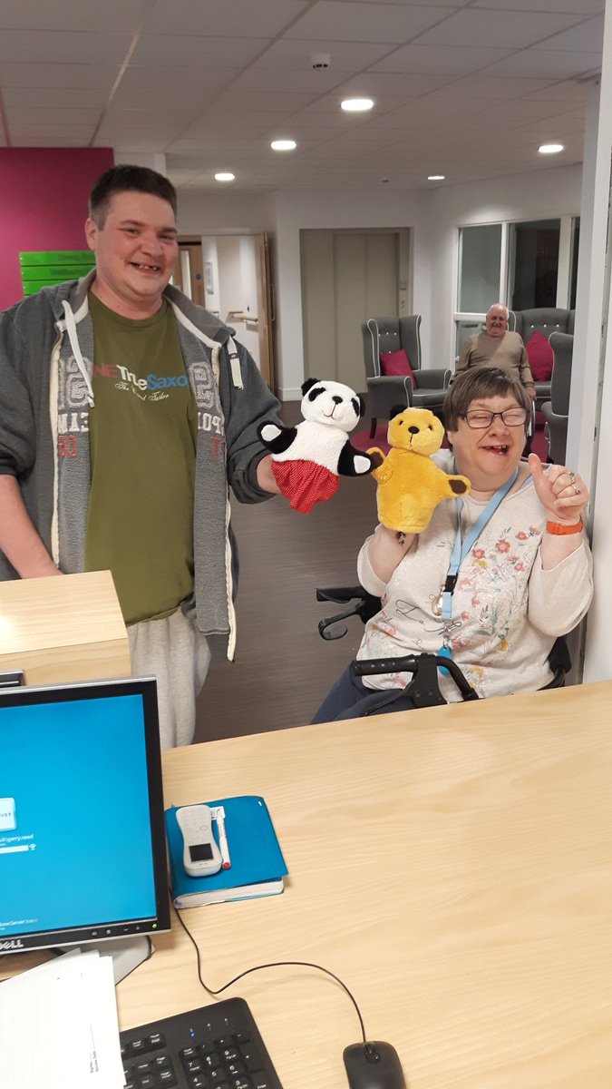 GarryReed13's tweet photo. Happy times at Bourke gardens @citywest Sharon and Peter are members of the gardening club Sharon is also a big sooty fan so when Peter saw the hand puppets on line and knew Sharon already had sweep it was a no brainer Sharon said a big thank you to him https://t.co/R9xTMLbIUu