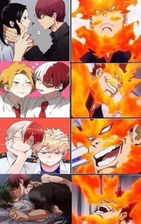 UAsPikachu's tweet photo. “Hmmm Endeavor likes the gay Shoto Ships and Hayes TodoMomo
So if Endeavor likes them are they really good?” https://t.co/zRONCVbFbC