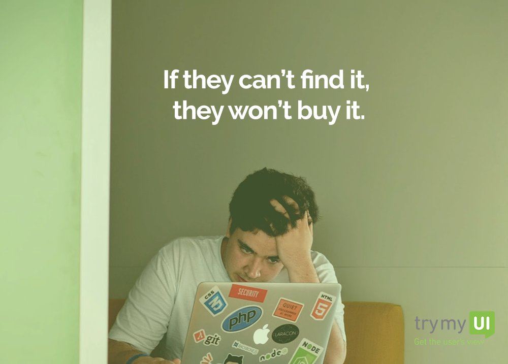 usetrymata's tweet photo. "For #ecommerce sites, competition is stiff and competitors are numerous...even a slightly worse experience can mean a lost sale."

For more e-commerce insight, read our H&amp;M v. Forever 21 #UXWars post:

https://t.co/MU7lJV6dTL https://t.co/ixuyS5e4YR