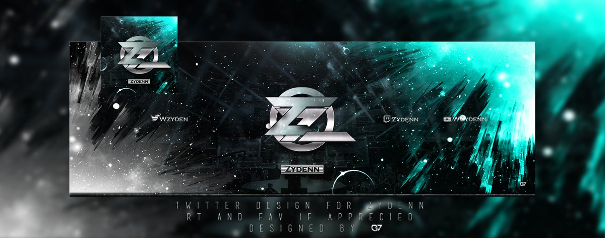 Twitter design for Zyden. RT &amp; Fav if apprecied <a href="/ScrimsVite/">ScrimsVite 12,1K</a>