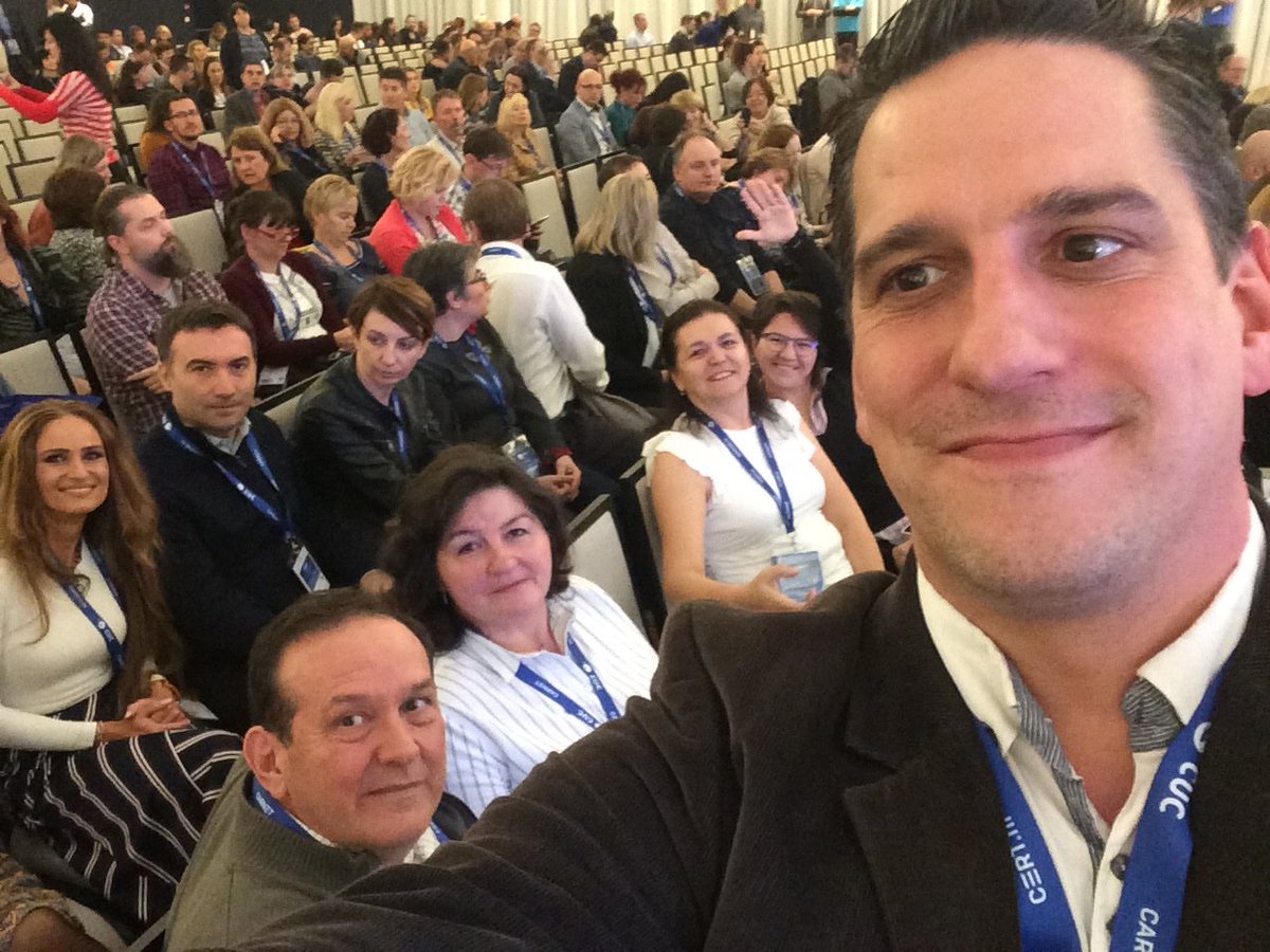 ratko_medan's tweet image. Geodetska škola i #CUC2018 prijatelji na #CARNET_CUC