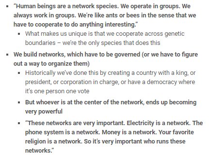 podcastnotes's tweet photo. .@naval Explains What a Blockchain Is

(This is seriously the best explanation I've ever heard) 

Full notes here - https://t.co/pDI6mVmVOZ https://t.co/DT9iEe4i3Z