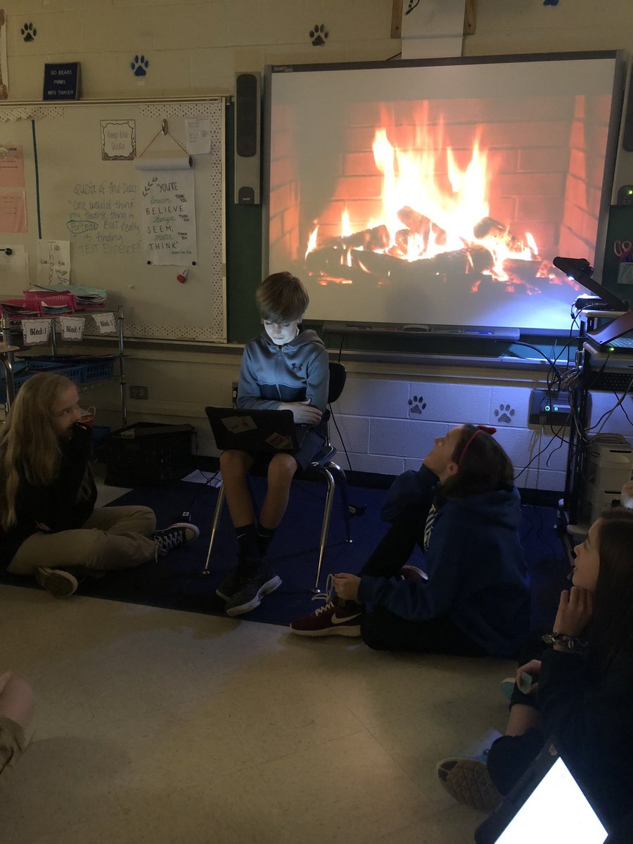 MrsThayer_ELA's tweet photo. Ss enjoyed sharing their creative writing, “The Tale of Tom Turkey”. They had to persuade Farmer B to not eat Tom Turkey! #groupcollab #secretwriting SO to @mrs_rothrock and Kerr as a guest judges! https://t.co/H3FNPhYsjc