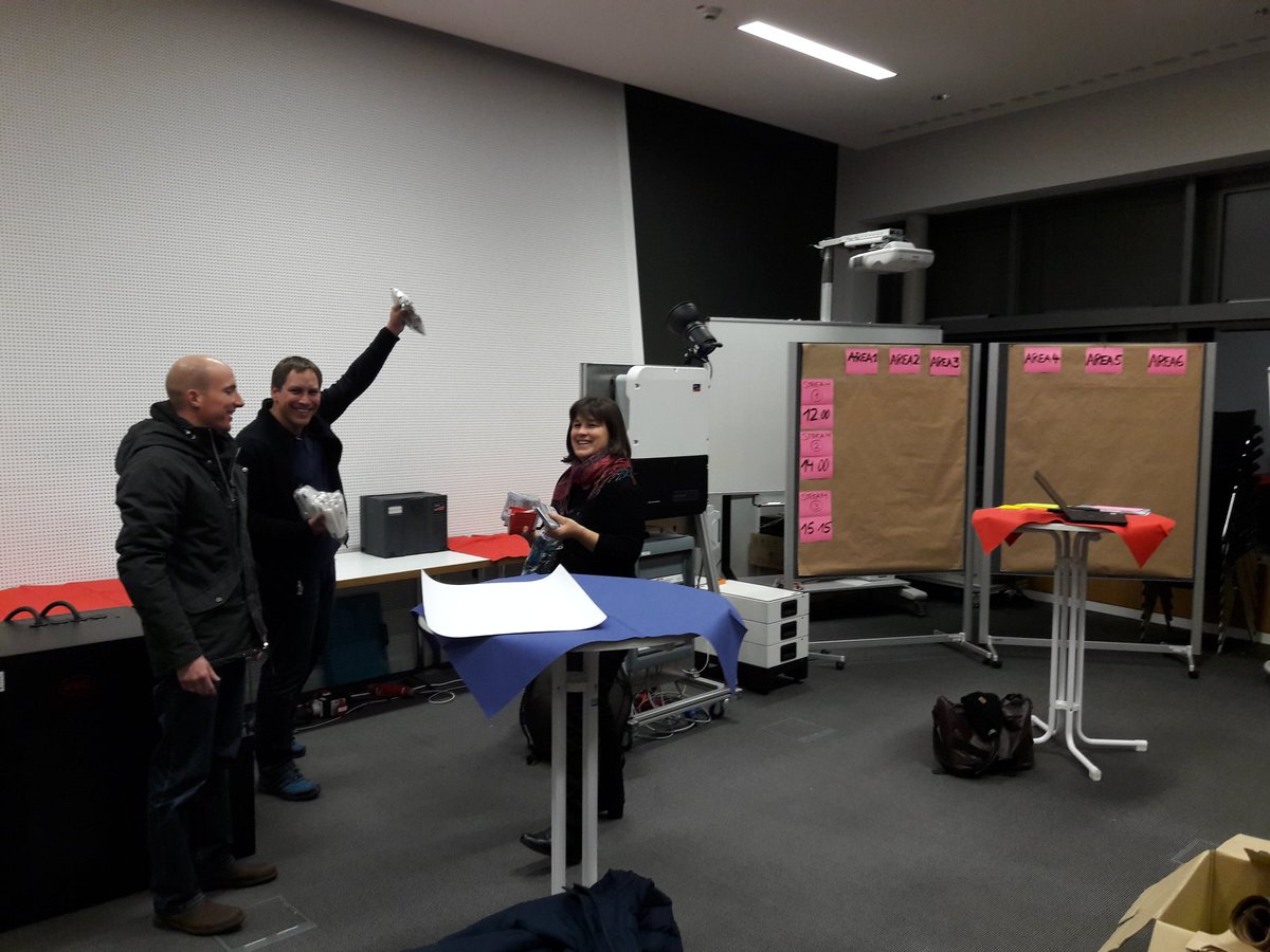 LeneFreu's tweet photo. Preparing for the Agile Safari at SMA Solar Technology tomorrow. We're excited!  #agilesafari https://t.co/0lOK69Dexf