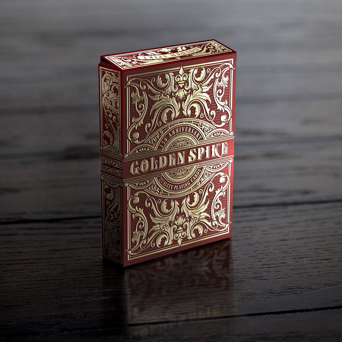 Reserve your deck today!

Instagram: Link in my bio.
kck.st/2zKMdp5

#cards #playingcards #playingcardart #cardcollection #cardart #cardistry #pokercards #blackinkcards #kickstarter #steamengine #goldenspike #trains