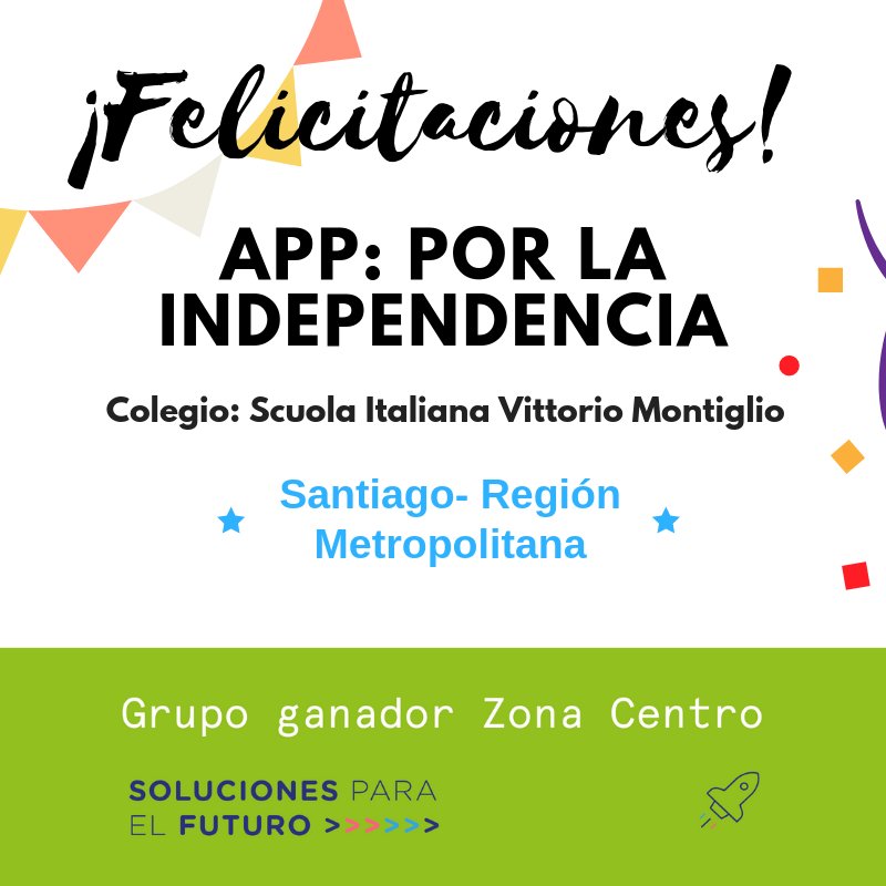 fpaisdigital's tweet photo. Conoce los ganadores del concurso #SolucionesParaElFuturo en la zona centro, norte y sur para los #ClubDeApps y el ganador de la #AcademiaDeApps .. Además tenemos mención especial https://t.co/gpY6hQmyf1